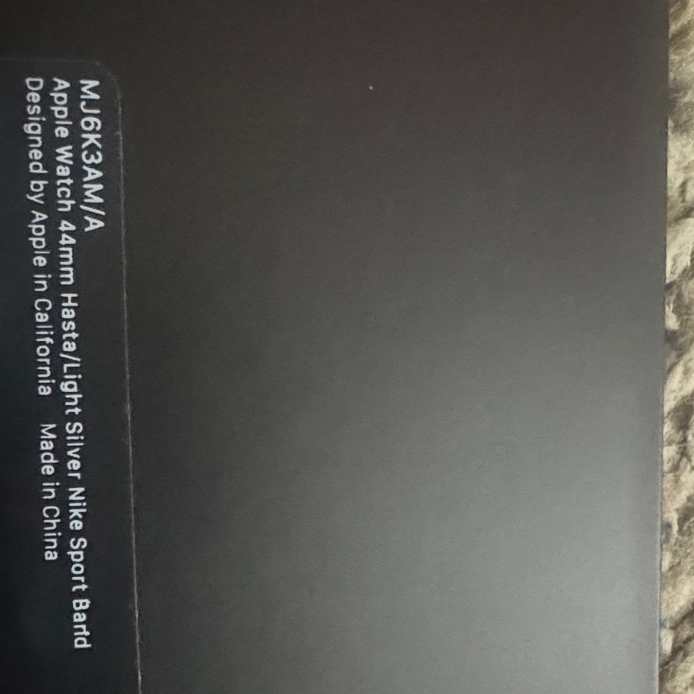 Nike Sport Band hasta light Silver for Apple Watch - Picture 6 of 7